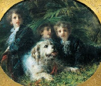 Daniele Ranzoni, I ragazzi Trubetzkoy e il cane